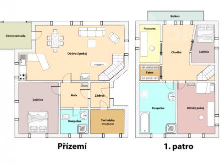 prodej domu 5+kk, 169m2, zahrada. | Prodej - dům/vila, 169 m²