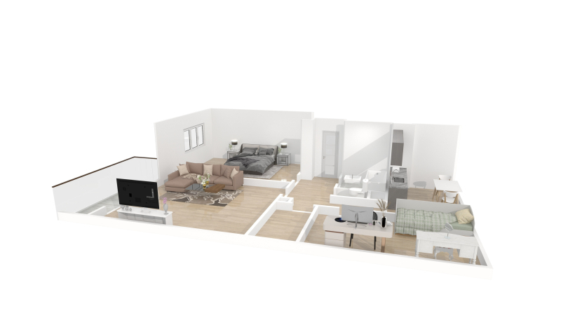 Byt 3+1 Plzeň Lobzy