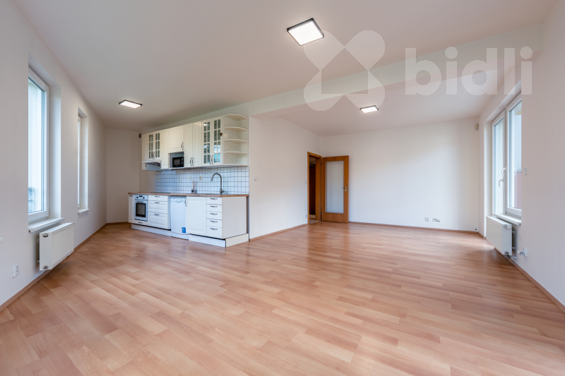 Prodej bytu 2+kk, 61m2, terasa 50m2 + předzahrádka 78m2