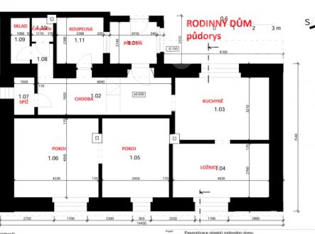 Hostěradice | Prodej - dům/vila, 90 m²