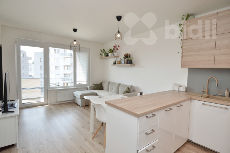 Pronájem bytu 2+kk/B+GS, 64 m2, novostavba, Praha Hloubětín