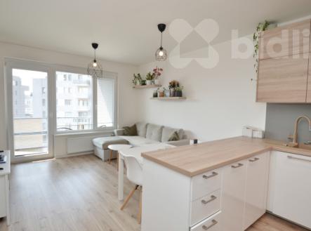 Pronájem bytu 2+kk/B+GS, 64 m2, novostavba, Praha Hloubětín | Pronájem bytu, 2+kk, 64 m²