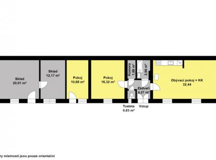 Půdorys | Prodej - dům/vila, 100 m²