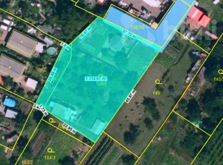 Výjimečný pravidelný rovný stavební pozemek - Čejkovice, okres Znojmo | Prodej - pozemek pro bydlení, 1 313 m²