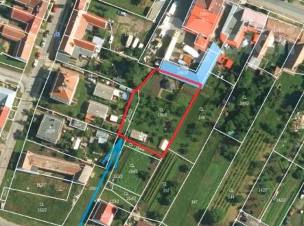 Výjimečný pravidelný rovný stavební pozemek - Čejkovice, okres Znojmo | Prodej - pozemek pro bydlení, 1 313 m²