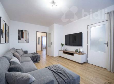 Prodej útulného bytu 3+1 s velkou lodžií - Na Chobotě, Řepy | Prodej bytu, 3+1, 77 m²