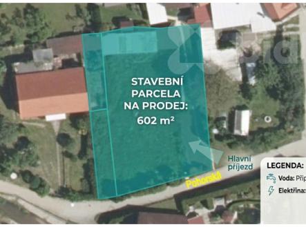 Prodej stavebního pozemku 602 m2, Kaplice | Prodej - pozemek pro bydlení, 602 m²