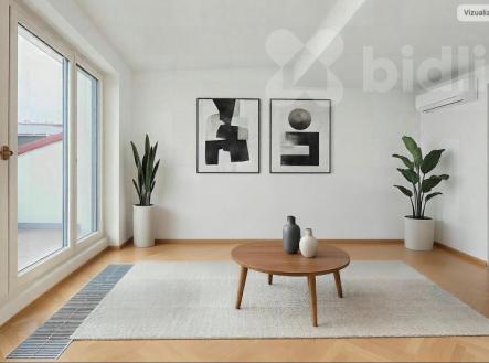 Vizualizace | Prodej bytu, 2+kk, 63 m²