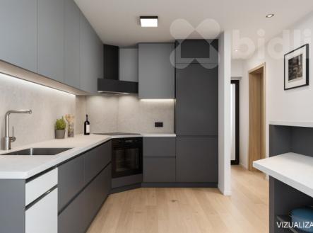 Kuchyně možný nový stav | Prodej bytu, 4+kk, 159 m²