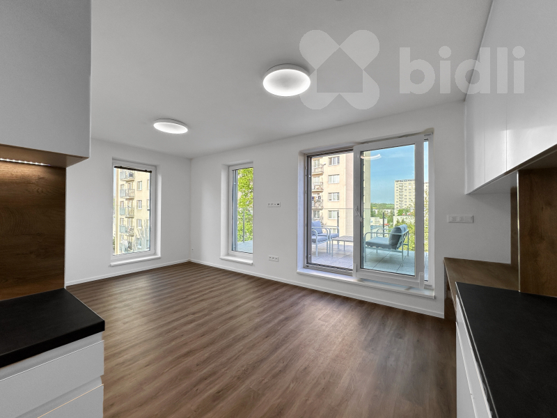 Pronájem, 2+kk 51 m2, terasa 22 m2, sklep, garážové stání, Lorencova, Zlín