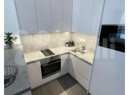 Pronájem zařízeného bytu 1+kk v centru Zlína | Pronájem bytu, 1+kk, 25 m²