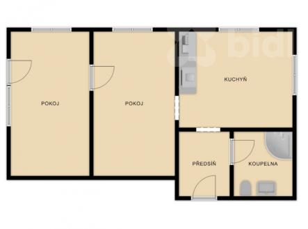 Pronájem bytu 2+1 - Dvůr Králové | Pronájem bytu, 2+1, 65 m²
