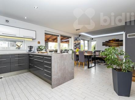Prodej rodinného domu 4+kk + prostor pro podnikání, 320 m2, pozemek 981 m2, Stehelčeves, okr. Kladno | Prodej - dům/vila, 318 m²