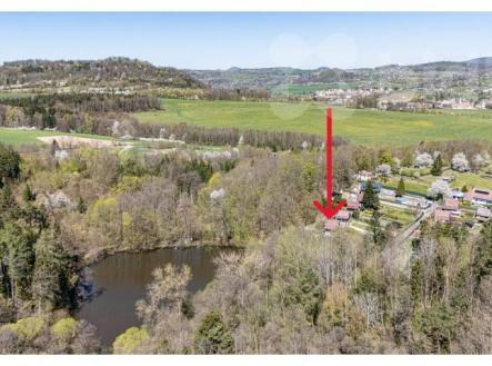 Chata u lesa s rybníčkem a garážovým stáním - Podlesí, Horní Police | Prodej - chata/rekreační objekt, 50 m²