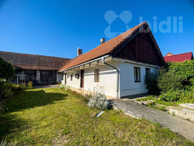 Prodej chalupy / rodinného domu 110 m2, pozemek 539 m2, Tuchom, okres Nymburk