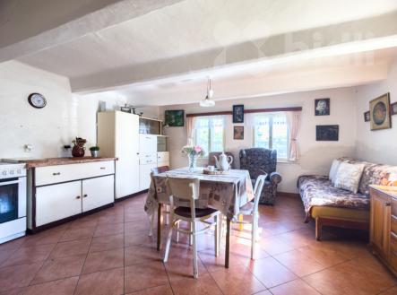 Prodej chalupy / rodinného domu 110 m2, pozemek 539 m2, Tuchom, okres Nymburk | Prodej - dům/vila, 110 m²