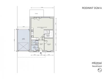 Rodinný dům 5+kk s garáží a zahradou - novostavba na pozemku 497 m2 , Hořovice | Prodej - dům/vila, 126 m²