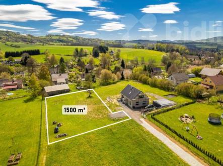 Prodej pozemku pro stavbu rodinného domu 1500 m2, Horní Habartice | Prodej - pozemek pro bydlení, 1 500 m²