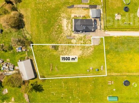 Prodej pozemku pro stavbu rodinného domu 1500 m2, Horní Habartice | Prodej - pozemek pro bydlení, 1 500 m²