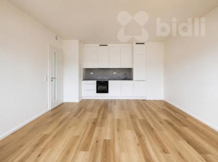 Kuchyně s obývací místností | Pronájem bytu, 2+kk, 52 m²