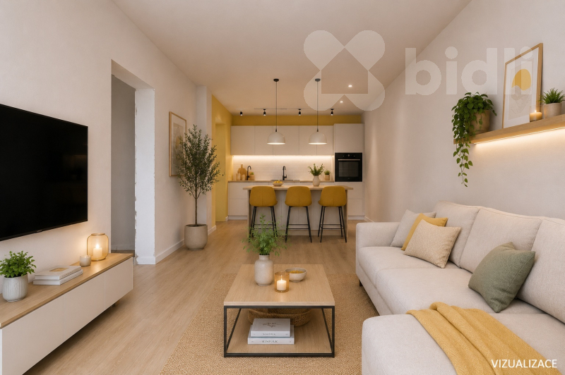 Novostavba bytu 2+kk 63m2 - Masarykova, Zbraslav
