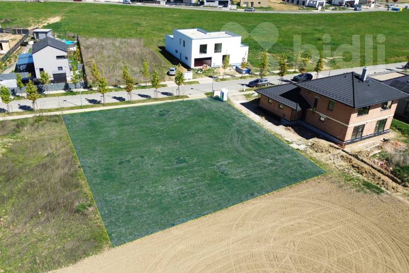 Prodej zasíťovaného stavebního pozemku, 842 m2, stavební povolení, Rochlova, Vysoký Újezd u Berouna