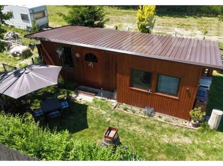 Dřevěná chata 45m2 se zahradou 422m2 - u letiště, Břeclav | Prodej - chata/rekreační objekt, 45 m²