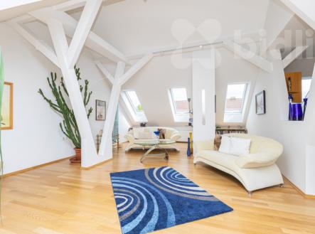 obývací pokoj s kuchyní | Prodej bytu, 3+1, 174 m²