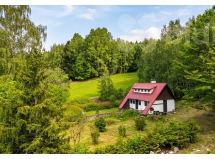 Chalupa na samotě, pozemek 1151 m2, Novohradské hory | Prodej - chata/rekreační objekt, 67 m²