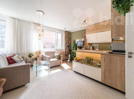 Pronájem zařízeného bytu 2+kk s lodžií a garáží - Praha, Troja | Pronájem bytu, 2+kk, 54 m²