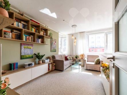 Pronájem zařízeného bytu 2+kk s lodžií a garáží - Praha, Troja | Pronájem bytu, 2+kk, 54 m²