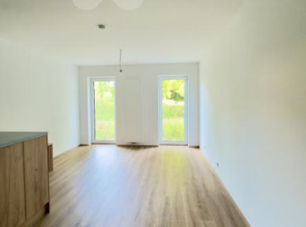 pohled z chodby | Pronájem bytu, 1+kk, 37 m²
