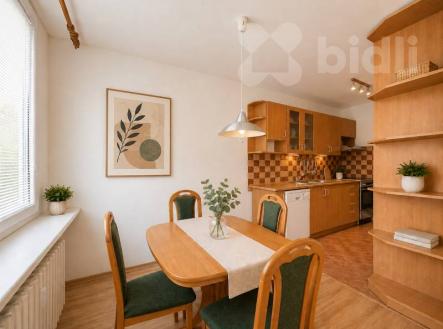 Pronájem bytu 3+1, 73 m² + zasklená lodžie 7 m², Praha 10 - Horní Měcholupy, ul. Parmská | Pronájem bytu, 3+1, 73 m²