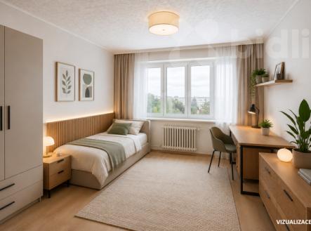 Prodej bytu 2+1, 54,7 m², Vokovice | Prodej bytu, 2+1, 56 m²