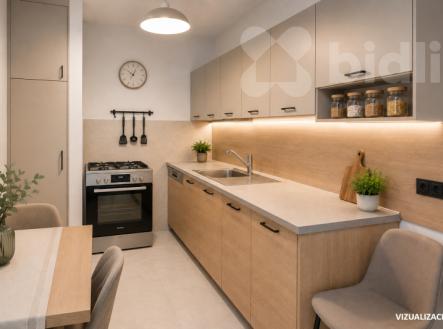 Prodej bytu 2+1, 54,7 m², Vokovice | Prodej bytu, 2+1, 56 m²