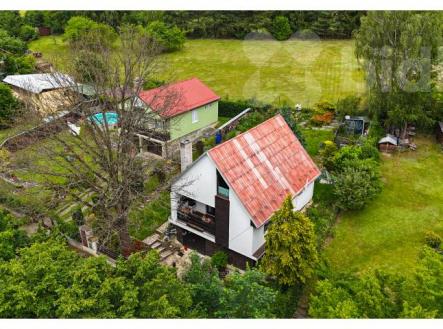 Prodej zděné chaty 3+kk/B+G, 88 m2, pozemek 457 m2, Kaliště u Ondřejova | Prodej - chata/rekreační objekt, 88 m²