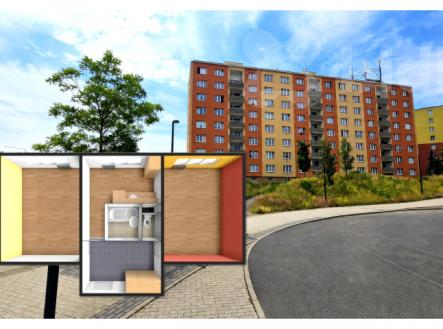 Prodej bytu 2+1, OV, Borová, Chomutov | Prodej bytu, 2+1, 52 m²