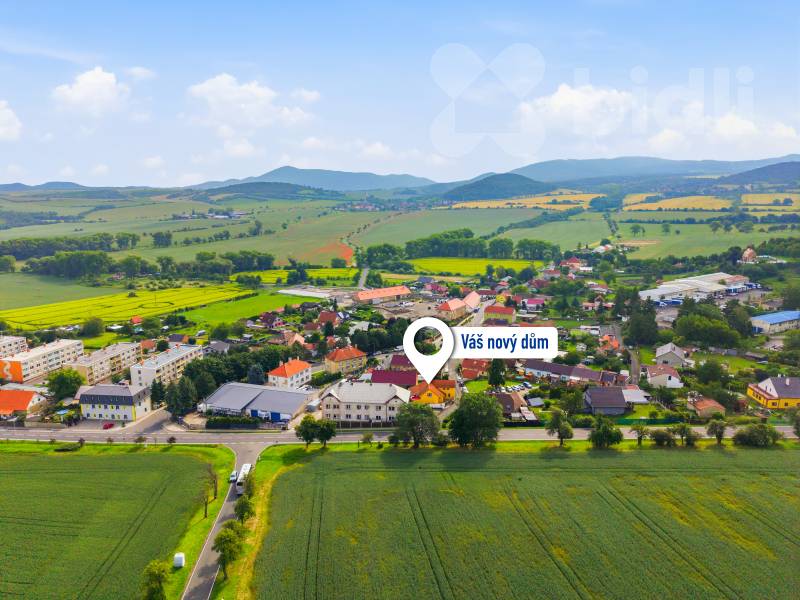 Prodej rodinného domu 150 m2, pozemek 604 m2, Hrobčice