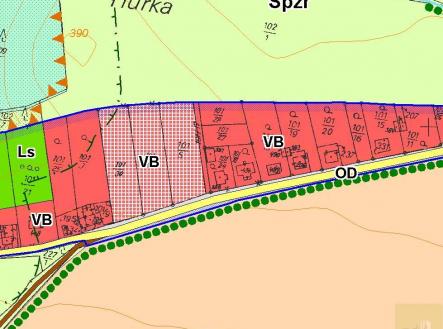 UP - zakresleni Uhonice.jpg | Prodej - pozemek pro bydlení, 1 046 m²