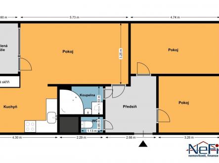 3818-Tanvaldska (002).jpg | Prodej bytu, 3+1, 64 m²