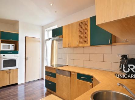 Prodej bytu 2+kk Jeneweinova, Brno-Komárov, kuchyň | Prodej bytu, 2+kk, 47 m²