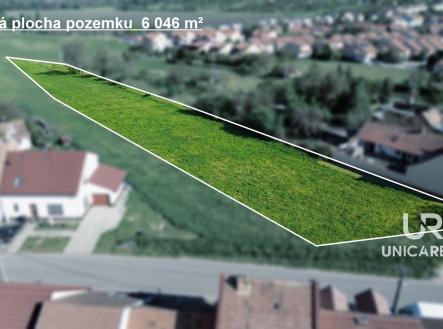 Prodej pozemku Sokolnice, okres Brno-venkov (2) | Prodej - pozemek pro bydlení, 6 046 m²