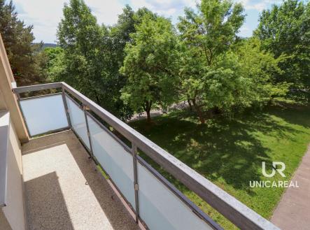 Pronájem bytu 3+1 Okrouhlá, Brno- Bohunice, balkon | Pronájem bytu, 3+1, 75 m²