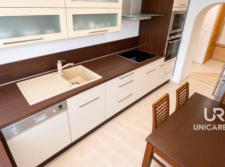 Pronájem bytu 3+1 Okrouhlá, Brno- Bohunice, kuchyň 4 | Pronájem bytu, 3+1, 75 m²