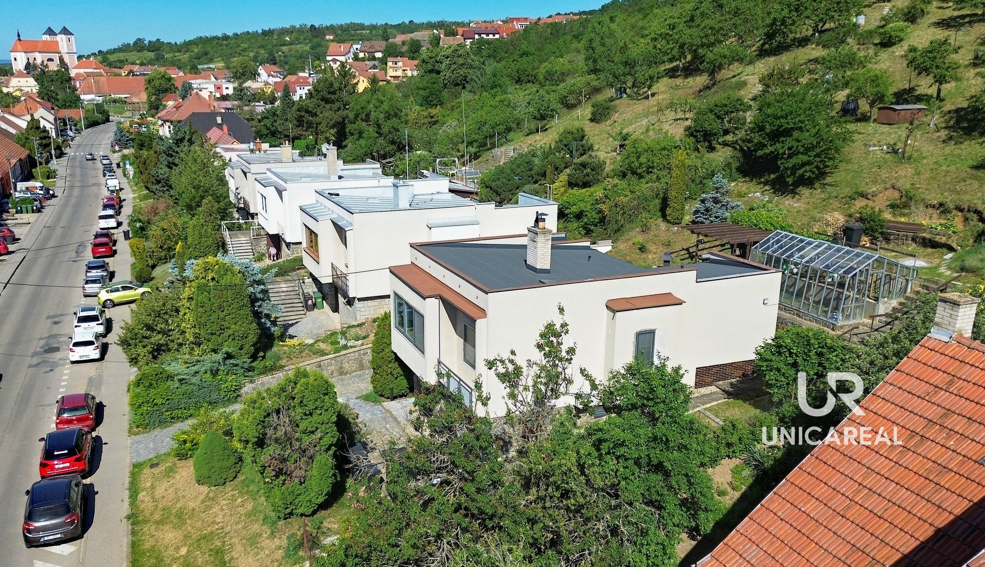 pohled na ulici Velké Lipky