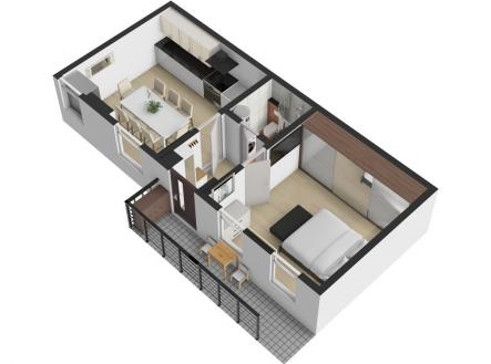 6313-2+kk Příční 3Dc | Prodej bytu, 2+kk, 38 m²