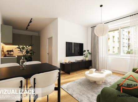 4 | Prodej bytu, 2+kk, 48 m²