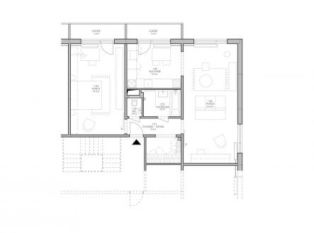 NAVRH_REKONSTRUKCE_PUDORYS_1-50_A3_POPISKY | Pronájem bytu, 2+1, 74 m²