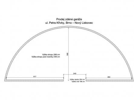 Garaz_PKrivky_pudorys | Prodej - malý objekt/garáž