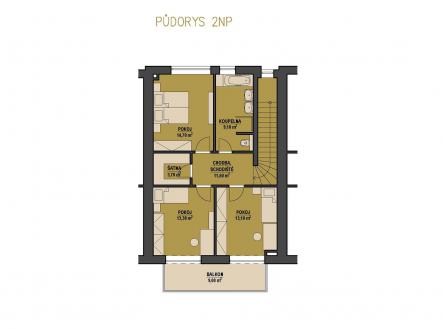 2NP | Prodej - dům/vila, 208 m²